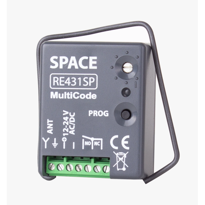 CAME RE431SP MultiCode - universal radio receiver for CAME SPACE remote controls