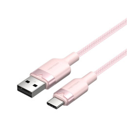 USB 2.0 A–USB-C 3A kaapeli Tuuletus CTNPH 2M (vaaleanpunainen)