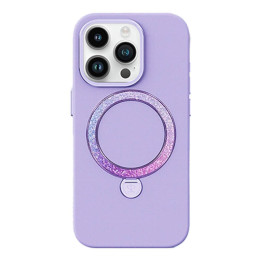 Чехол Joyroom PN-15L2 Dancing Circle для iPhone 15 Pro (фиолетовый) — без упаковки