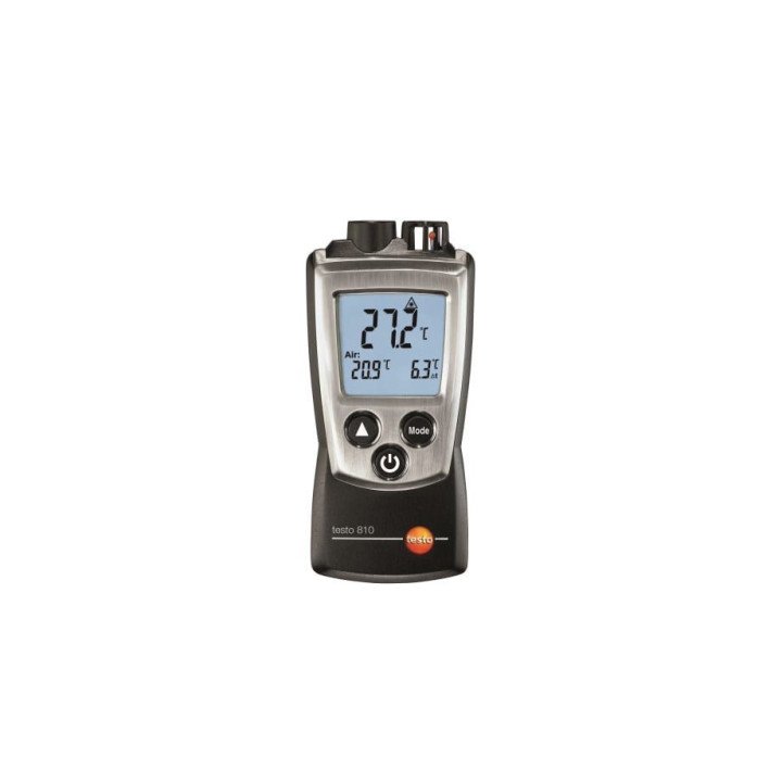 Infrared thermometer Testo 810 with integrated air temperature sensor