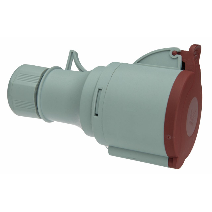 Power plug for wire 3P+N+E 32A IP44