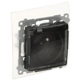 KONTAKT Simon DGZ1BZ.01/49A-SIMON54 1-vietas āra sienas kontaktligzda 16A IP44 E tips