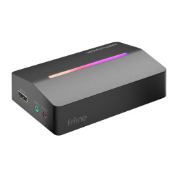 Fifine V3W HDMI to USB-A Capture Card (Black)