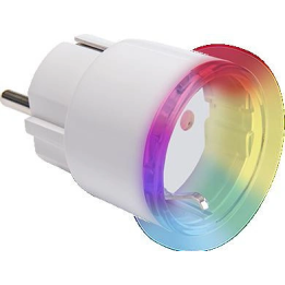 Shelly Wave Plug S Valge nutipistik – Zigbee, energiamonitooring, 16A, Schuko (Type F)