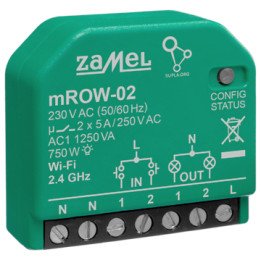 ZAMEL M/ROW-02 Wi-Fi умный настенный выключатель SUPLA 230 В AC