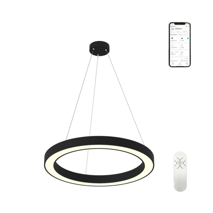 Immax NEO PASTEL Smart rippvalgusti 95cm 66W must Zigbee 3.0