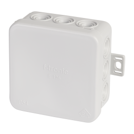 Branch box E114 IP54 100x100x40mm grey (F-TRONIC DLF386)