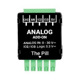 SHELLY 0–30 V analoogmoodul – Shelly Pilli lisandmoodul