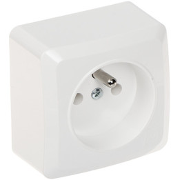 Elektro-Plast BERG/3733-00/EPN Одиночная розетка для поверхностного монтажа 16A 250V Schuko тип F