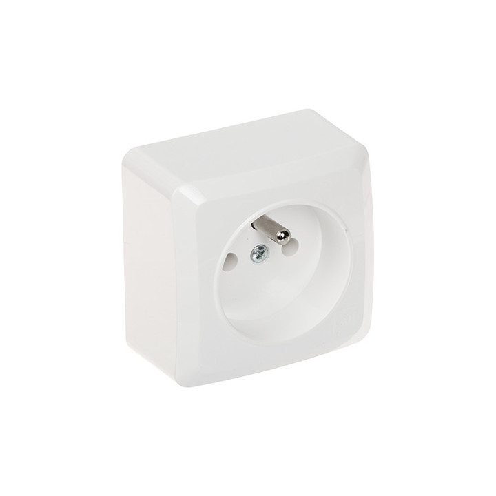 Elektro-Plast BERG/3733-00/EPN Viena kontaktligzda virsmas montāžai 16A 250V Schuko F tips