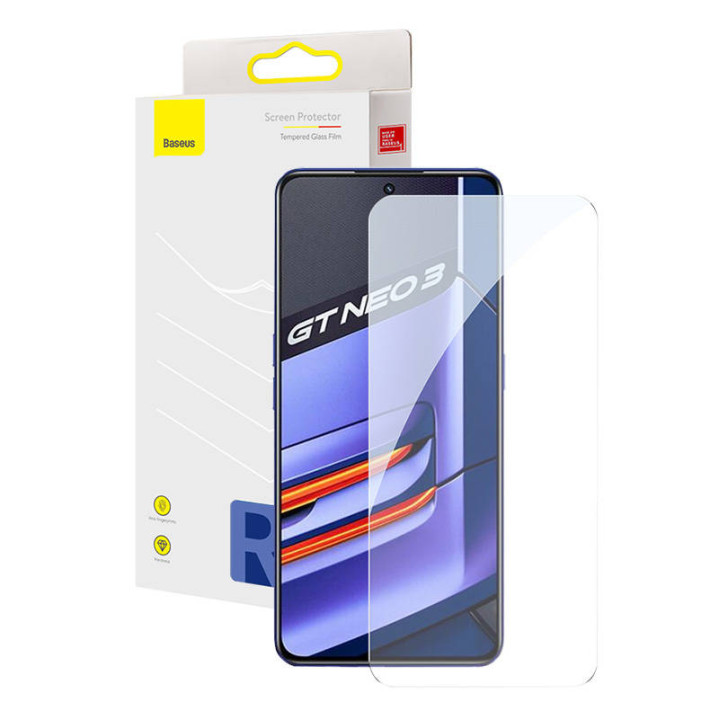 Karastatud klaasist ekraanikaitse Baseus realme GT Neo3 jaoks