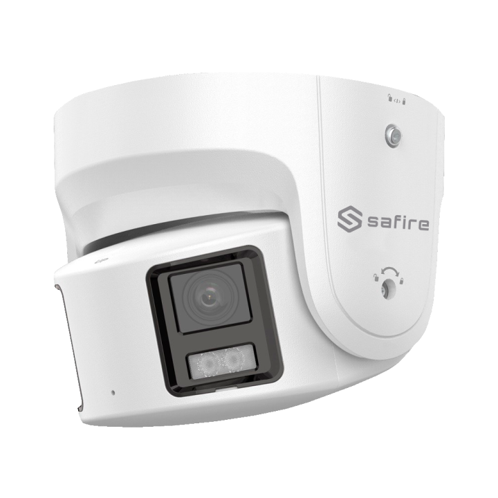 SAFIRE SF-IPT180-4U-AI-PAN 4MP bokštinė IP kamera PoE Wi-Fi
