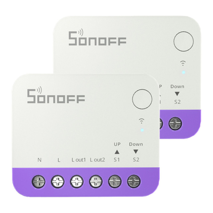 Sonoff MINI-RBS WiFi išmanusis mini roletų jungiklis (2 vnt.)