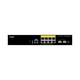 RUIJIE RG-XS-S1930J-8GT2SFP-P Managed Gigabit PoE+ Switch, 8x PoE+ 2x SFP, L2