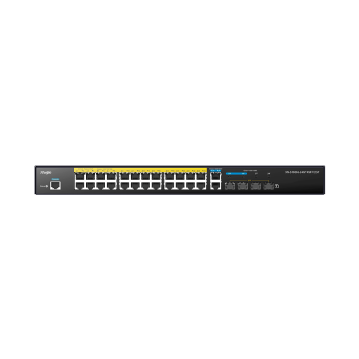 RUIJIE RG-XS-S1930J-24GT4SFP/2GT-P Управляемый гигабитный коммутатор с 24 RJ45, 4 SFP, 2 PoE+ портами