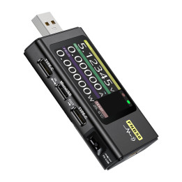 Тестер USB-портов FNIRSI FNB58, черный