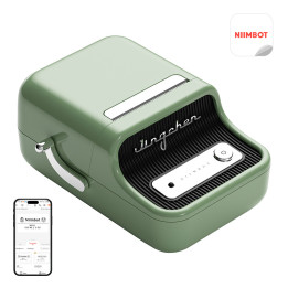 „Niimbot B21 Pro“ nešiojamasis etikečių spausdintuvas (žalias)