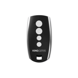 KING STYLO4K 4-channel remote control with dynamically variable code 433.92 MHz black