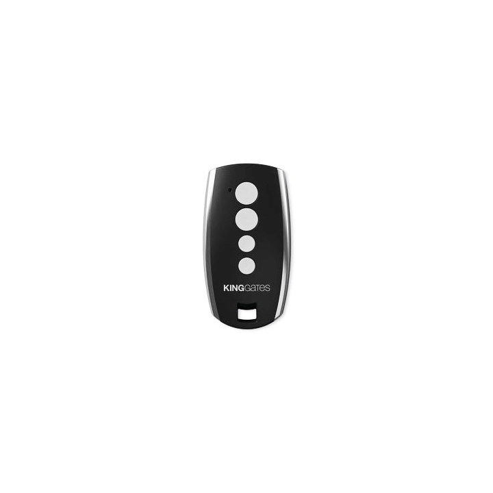 KING STYLO4K 4-channel remote control with dynamically variable code 433.92 MHz black