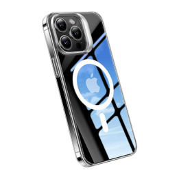 Чехол Torras для телефона UPRO Lstand Clear-Mag для iPhone 15 (прозрачный)