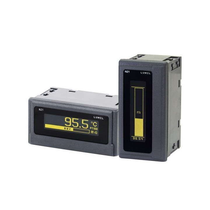 Lumel Temperatuur ja alalisvool standardsignaalide digitaalne arvesti N21