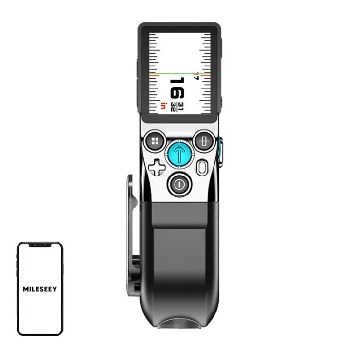 Mileseey XTAPE 1 Laser Distance Meter with 100m Measuring Tape