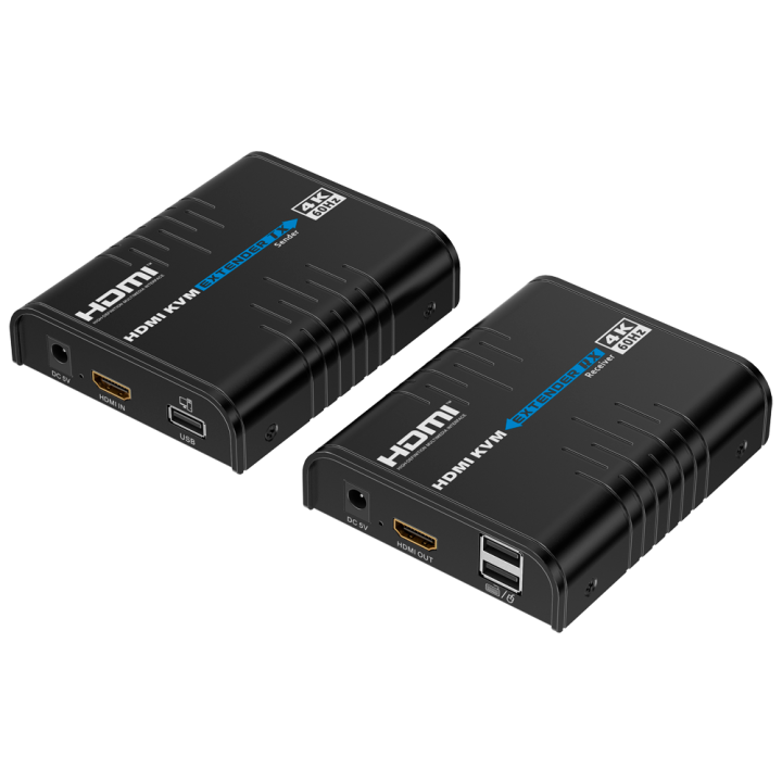 LENKENG HDMI-EXT-PRO-4K60-KVM HDMI pagarinātājs ar KVM