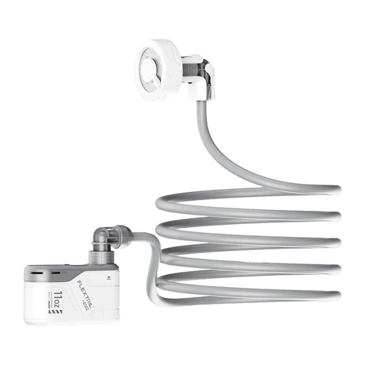 Flextail Max Shower Kannettava suihkukotelo (valkoinen)