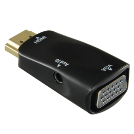 NACIONAL HDMI-VGA HDMI į VGA adapterio keitiklis 1080p