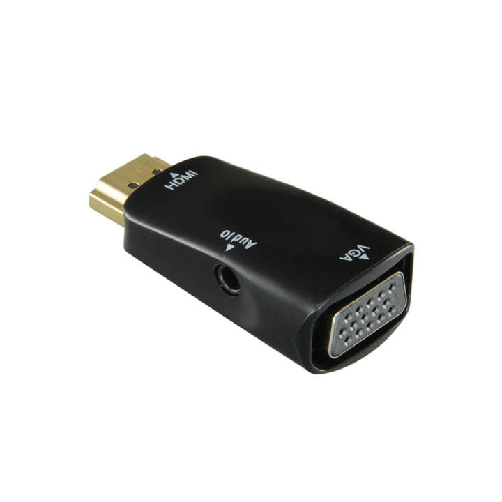 NACIONAL HDMI-VGA HDMI uz VGA adapteris pārveidotājs 1080p