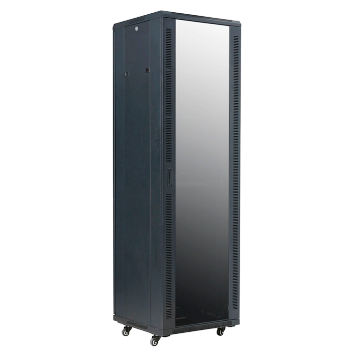MARCA BLANCA RACK-42UFN 42U 19" напольный сетевой шкаф с закаленной стеклянной дверью