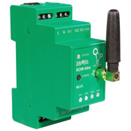 ZAMEL ROW-04M Wi-Fi Smart Wall Switch – SUPLA Compatible, 1-Gang