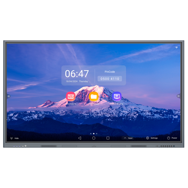 UNIVIEW UV-MW3586-U-X galda monitors ar Google Home lietotnes atbalstu