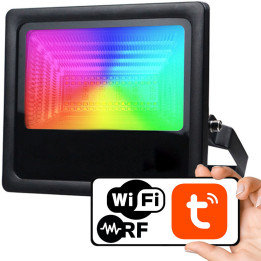 PSMART Smart Outdoor LED lempa RGBCCT 50W IP65 WiFi+RF TUYA