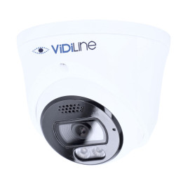 Купольная IP-камера VidiLine VIDI-IPC-38D-E/M 8 МП 2,8 мм с двойной подсветкой