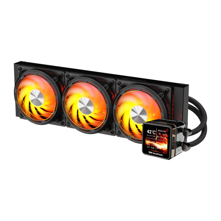 darkFlash Explore DE360 Black CPU Water Cooler