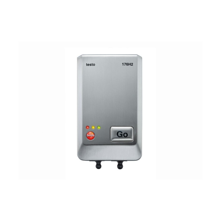 Climate data logger Testo 176 H2 robust metal housing