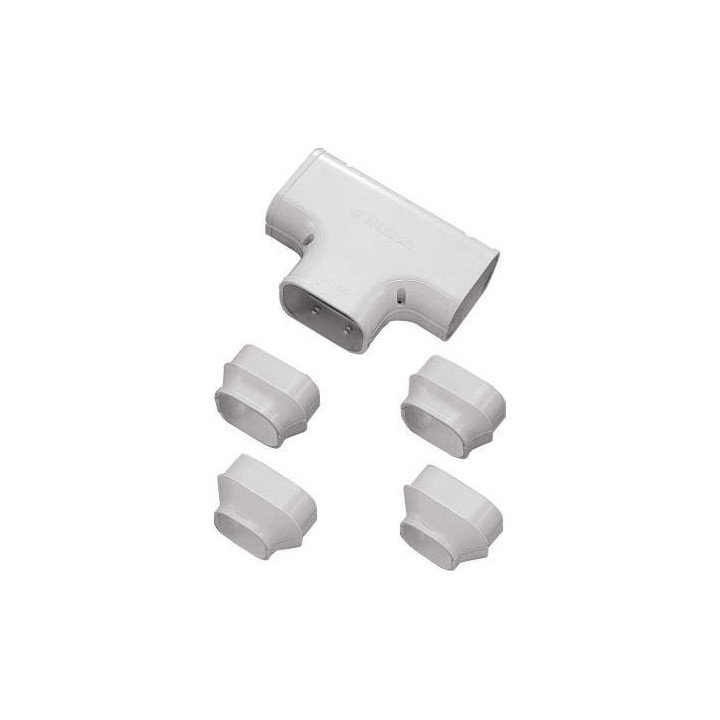 INABA DENKO CVI961 Slimduct T-Junction ST-77-W White