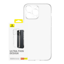 Puhelinkuori iPhone 15 ProMax Baseus OS-Lucent -sarjalle (kirkas)