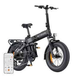 ENGWE PRO 3.0 BOOST 250W 20" sähköpyörä (musta)