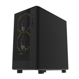 Darkflash DB330M Mesh -tietokonekotelo (musta)