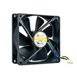 QNAP FAN-9CM-T01 9,2 cm datora dzesēšanas ventilators, 12V, melns