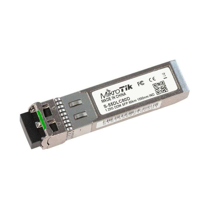 Mikrotik S-55DLC80D yksimuotoinen kuituoptiikka