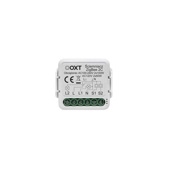 OXT Mini Module Dimmer 2 Channels ZigBee TUYA