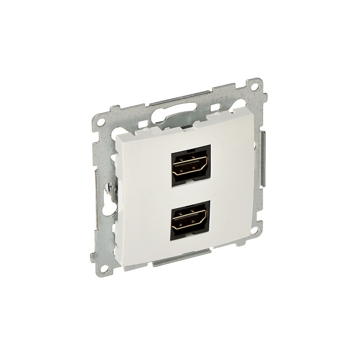 KONTAKT Simon DGHDMI2.01/11-SIMON54 HDMI kabelis balts