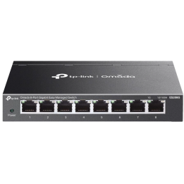 TP-Link Omada ES208G Managed L2 Gigabit Ethernet Switch, 8-Port, Black