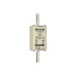 NH fuse-link gG, 500VAC, size 1, 160A double indicator/live tags