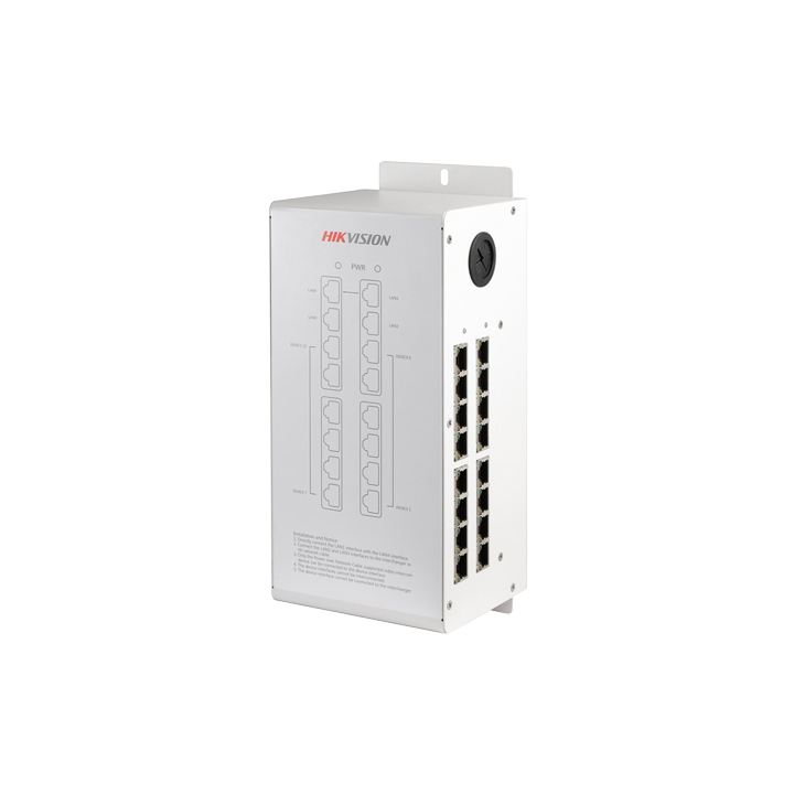 HIKVISION DS-KAD612 pārvaldāms PoE tīkla komutators