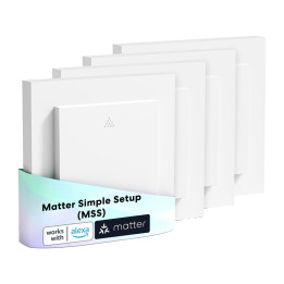 MEROSS MRS105MA-EU Smart Wi-Fi (Matter) rullavarjostin (4 kpl)