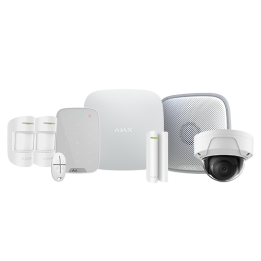 AJAX AJ-HUBKIT2SECURI-PRO Smart Home Gateway Hub 230V AC – Central Controller for Ajax Security Systems